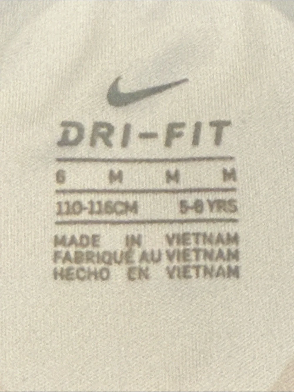 Nike Dri-Fit White, Navy & Orange Athletic Set